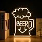 Customize 'BEER' neon sign