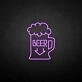 Customize 'BEER' neon sign