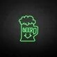 Customize 'BEER' neon sign