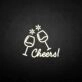 Customize 'Cheers2' neon sign