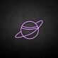 'Planet' neon sign