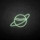 'Planet' neon sign