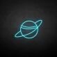 'Planet' neon sign