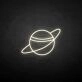 'Planet' neon sign