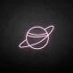 'Planet' neon sign