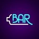 Bars Neon Sign for Bar and Party Spaces