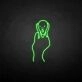 'scream' neon sign