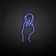 'scream' neon sign