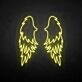 'wings' neon sign