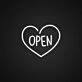 Open Neon Sign for Retail and Business Displays