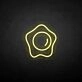 Egg yolk' neon sign