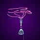Nails Neon Sign for Beauty Studios
