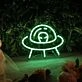 Alien Neon Sign for Playful Spaces