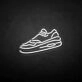 'Shoes' neon sign