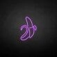 Banana' neon sign