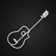 Guitar Sign Neon Sign for Music Lovers