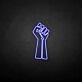 Fighting' neon sign
