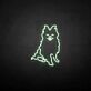 Samoyed' neon sign