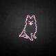 Samoyed' neon sign