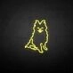 Samoyed' neon sign
