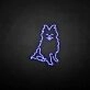 Samoyed' neon sign