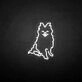 Samoyed' neon sign