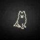 Samoyed' neon sign