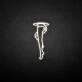 Thigh' neon sign