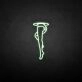 Thigh' neon sign