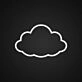 Clouds Neon Sign for Peaceful Spaces