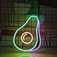 Avocado Neon Sign for Food Enthusiasts