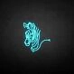 Zebra' neon sign