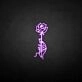 'Rose' neon sign