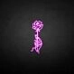 'Rose' neon sign