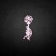 'Rose' neon sign
