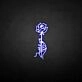 'Rose' neon sign