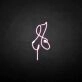 'Note' neon sign