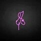 'Note' neon sign