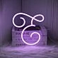 Letter E Neon Sign for Personalized Settings