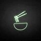 'Noodles' neon sign