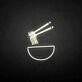 'Noodles' neon sign