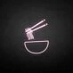 'Noodles' neon sign