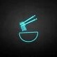'Noodles' neon sign