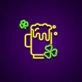 Beer Mug Neon Sign for Bars and Pubs