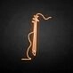 'Violoncello' neon sign