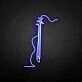 'Violoncello' neon sign