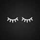 Eyelashes Neon Sign for Beauty Studios