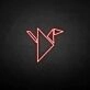 Triangles' neon sign