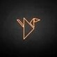 Triangles' neon sign