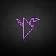 Triangles' neon sign